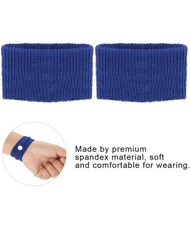 Ymiko Anti Sickness Bands - 1 Pair Nausea Wristbands for Men and Women - Motion Sickness Relief for Travel - Blue - Buy Online on SooperMarket.com