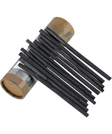XHBTS Willow Charcoal Sticks for Drawing and Sketching - 50 Pcs Soft Black Charcoal for Fine Art - 2 Box Set of Willow Sketch Charcoal Pencils (3-5mm & 5-8mm) - Buy Online on SooperMarket.com