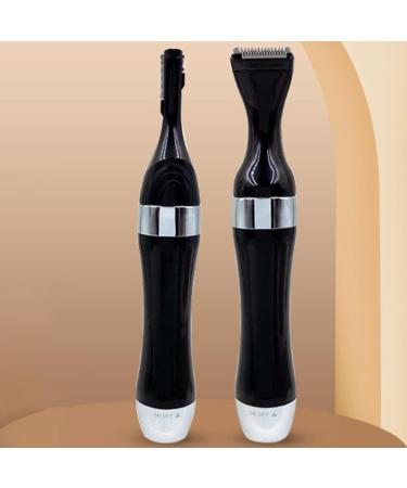 Buy Battery Powered Eyebrow Hair Trimmers - Portable Electric Shaver with Washable Head for Women Men and Kids - International Shipping Available - Buy Online on SooperMarket.com