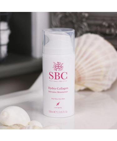 SBC Skincare Hydra-Collagen Intensive Moisturiser - 100ml | Anti-Ageing Face Cream | Hydrating Moisturiser For Dry Skin | Collagen Face Cream For Mature Skin - Buy Online on SooperMarket.com