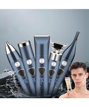 Closer Beard Trimmer for Men Electric Hair Clipper Cordless Mens Grooming 5 in 1 Kit Hair Trimmer & Mustache Trimmer & Nose Easy Install - Buy Online on SooperMarket.com