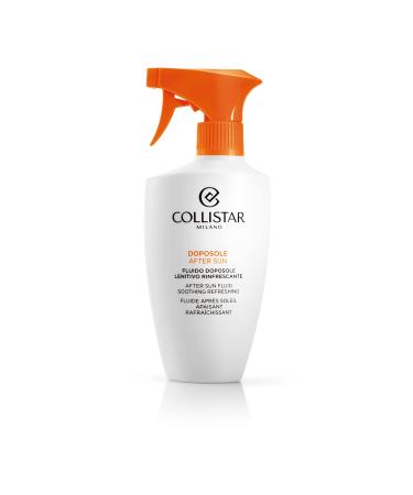 Collistar calming refreshing after-sun fluid soothing personal care with refreshing and decongestant effects quickly moves in optimal for reddened and irritated skin 400 ml