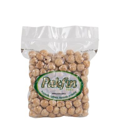 Pakfin Turkish Roasted Hazelnuts (Filberts), 6oz (170g), Unsalted, Gluten Free, Vegan, Non-GMO, No Shell, Natural, 100% Organic, Premium Quality, JUMBO SIZE, Healthy Snack