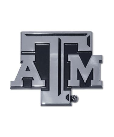 Texas A&M University Aggies NCAA College Chrome Plated Premium Metal Car Truck Motorcycle Emblem