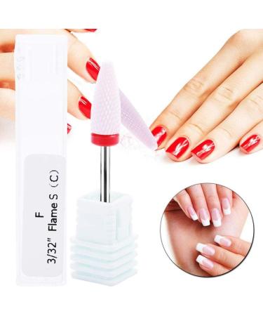 Professional Ceramic Nail Drill Bit for Manicure - Ideal for Grinding, Polishing, Peeling, and Carving - Nail Art Tool (02#) - Buy Online on SooperMarket.com