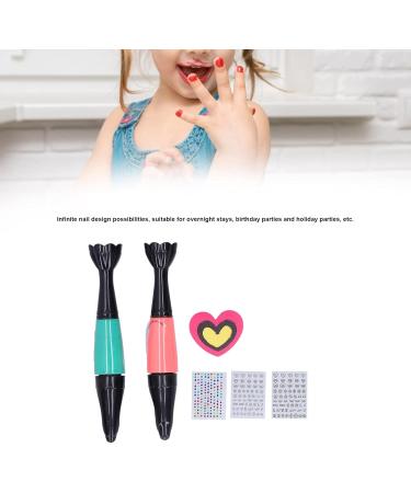 Children Nail Art Set Precision Professional Polished Children Nail Art Toy for Birthday Parties and Holiday Parties for Children(18281C purple) - Buy Online on SooperMarket.com