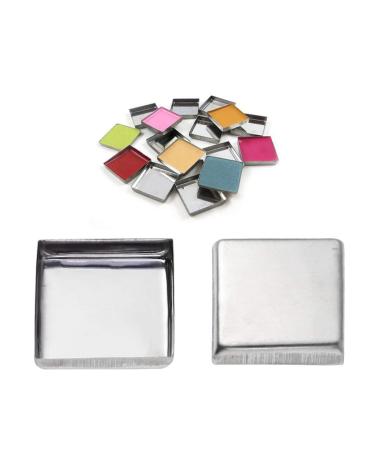FRCOLOR 180 Pcs Square Magnets & Empty Eyeshadow Pans - Metal Tin Pan Set for Makeup - Ideal for DIY Cosmetics - Buy Online on SooperMarket.com