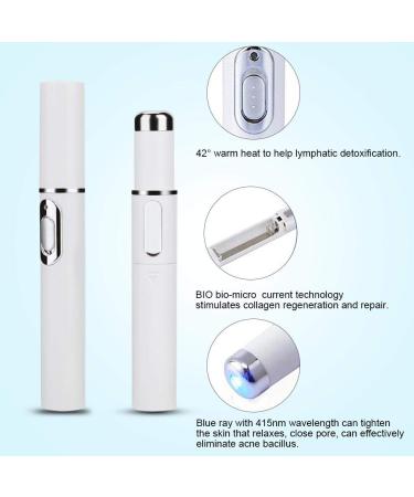Portable Blue Light IPL Facial Hair Removal Pen for Professional Skin Care - Beauty Salon Quality for Girls & Women at Home - Buy Online on SooperMarket.com