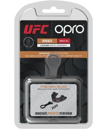 OPRO Bronze Level Sports Protection - Tooth Guards for Adults & Kids | Hockey Rugby Boxing Martial Arts - Black (10+) - Buy Online on SooperMarket.com
