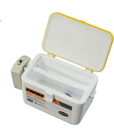 Frabill Bait Box with Aerator - 8-Quart Portable Live Bait Storage Cooler - Buy Online on SooperMarket.com