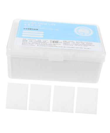 1080pcs Facial Pads Makeup Cotton Pads Cotton Pads for Face Nail Polish Remover Pads Face Cotton Pads Square Cotton Pads Women Cosmetic Pad White Makeup Tools Thin Section