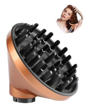 Upgraded Diffuser for Dyson Airwrap Styler Hair Dryer Diffuser Nozzle Attachment for Dyson for Airwrap HS05 HS03 HS01 Rich Copper