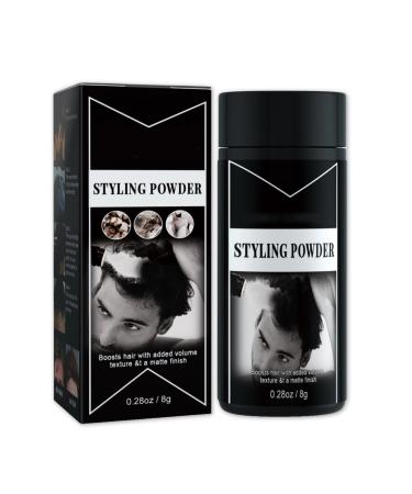 2pcs Volumizing Fluffy Hair Powder for Root Lifting Oil Control Styling Powder Hair Powder for Thickness Lightweight Styling Powder for Men