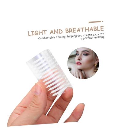 Angoily Double Eyelid Tape - 30 Sheets Clear Traceless Cosmetic Tool for Natural Eyelid Decoration - Buy Online on SooperMarket.com