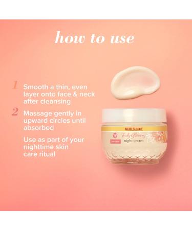 Buy Burt's Bees Truly Glowing Night Cream for Dry Skin - Unisex 1.8 oz | International Shipping Available - Buy Online on SooperMarket.com