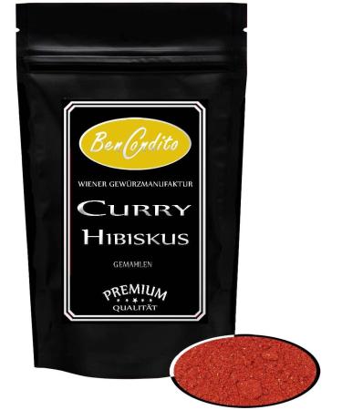 BenCondito I Purple Curry Powder - Mild Curry with Hibiscus 160 Gr. Refill 160.0 grams