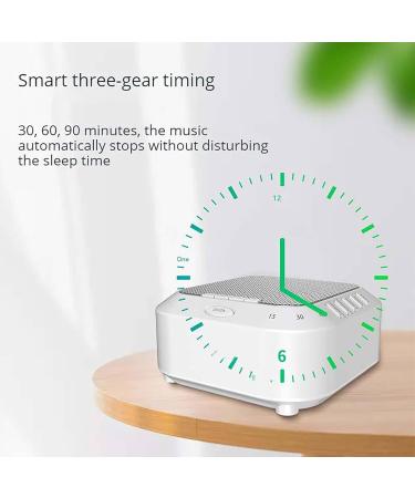 White Noise Machine with 28 Natural Soothing Sounds Rechargeable Portable Sound Machine withTimer Volume Control Sleep Therapy for Baby Kids Adults for Travel Office Home - Buy Online on SooperMarket.com