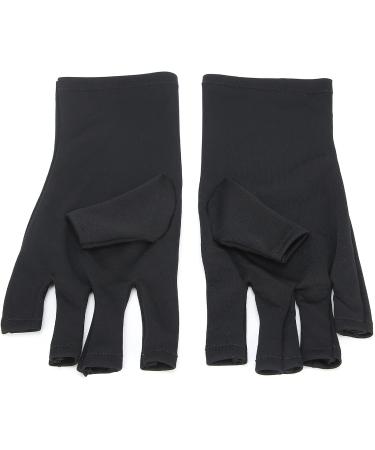 Anti UV Glove LED Nail Art Curing Lamp UV Protection Glove Nail Art Skin Care Glove 1 Pair (CaCaCook86bx3uwm40-11) - Buy Online on SooperMarket.com