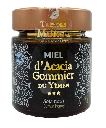 Maison Cr tet | Acacia Honey Yemen Gum | Soumour | 1 Glass Jar 170g