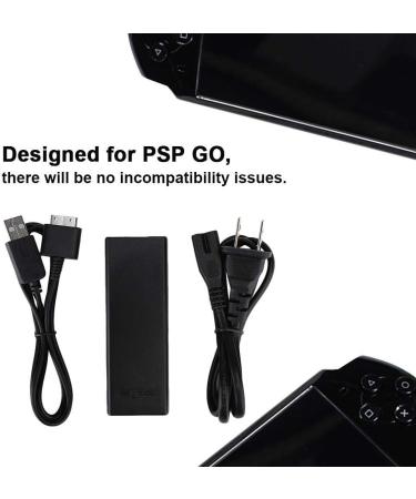 ASHATA Portable for PSP GO Power Adapter Fast Charging DC 5V/1500mA 50/60Hz AC Adapter Power Wallwith 2-in-1 USB Data Power Cable Light and Portable (black) - Buy Online on SooperMarket.com