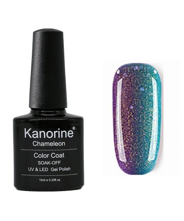 Kanorine Temperature Color Changing Gel Nail Polish 10mL UV LED Soak Off Gel kit W22