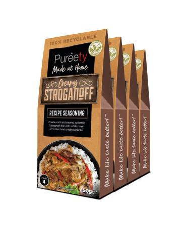 Pureety GLUTEN FREE Beef Stroganoff Recipe Seasoning x 4 packs