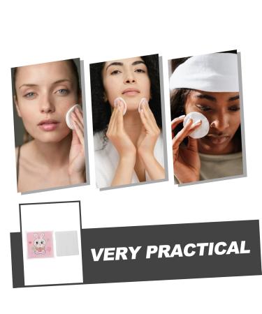 10 Cleansing Cotton Facial Wipes - Makeup Remover Exfoliating Pads & Face Scrub for Women - Convenient Small Makeup Pads for Easy Removal - Buy Online on SooperMarket.com