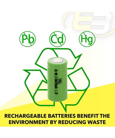 Buy 3x Exell 2/3AA NiMH 700mAh 1.2V Rechargeable Batteries - Perfect for Capacitors Shearing Devices Miner Lamps & Helmet Lights - International Shipping Available - Buy Online on SooperMarket.com