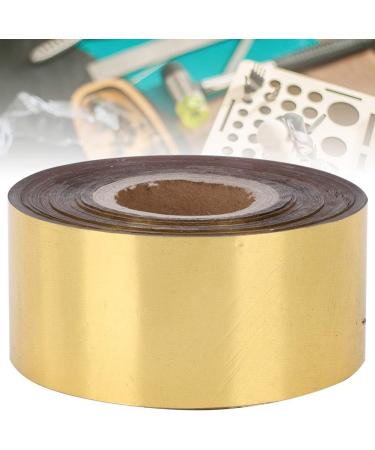 Eurobuy Hot Foil Stamping Paper - 3cm Width 120m - DIY Decoration for Leather, Cloth, Package Box - Gold Embossing Accessory - Buy Online on SooperMarket.com