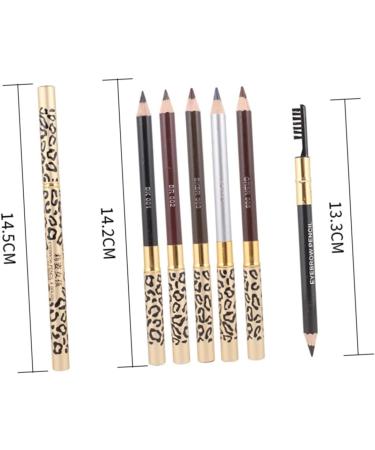 WOONEKY 2pcs Eyebrow Pencils Double Head Eyebrow Pencil Eyebrow Pencil Brush 1 count (Pack of 1) Brown - Buy Online on SooperMarket.com