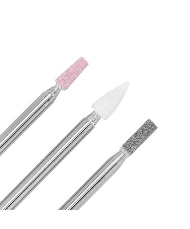 3PCS Nail Drill Kit - Professional Acrylic Gel Nail File & Skin Remover - Manicure & Pedicure Tools for Home & Salon Use with Storage Box - Buy Online on SooperMarket.com