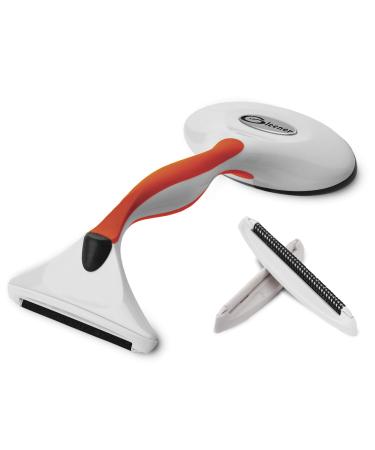 GLEENER Fabric Shaver Fabric Shaver and Lint Brush Adjustable Shaver for Clothes & Furniture (Orange) Burnt Orange