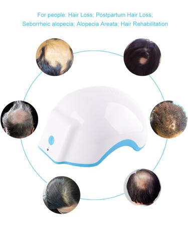 Hair Growth Helmet Device Hair Loss Regrowth Treatment Alopecia Cap Helmet For Women & Men Thinning Hair Erased Hair Loss (UK Plug) - Buy Online on SooperMarket.com