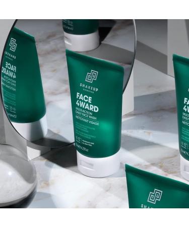 Shakeup Men's Face Wash - Multi-Action Deep Clean & Exfoliate | Vegan Skincare | 125ml - Buy Online on SooperMarket.com