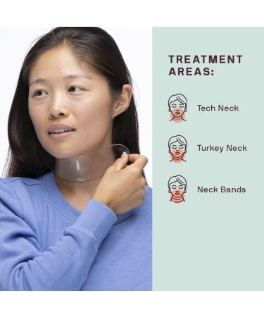 Dermaclara Neck Wrinkle Patch - Silicone Fusion Treatment for Neck Wrinkles - Anti-Wrinkle Patches for Fine Lines - Pregnancy Safe SkinCare - Reusable up to 30x - Buy Online on SooperMarket.com