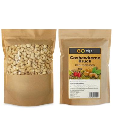 Buy 1kg Premium Broken Cashew Nuts - Fresh & Top Quality | International Shipping Available - Buy Online on SooperMarket.com