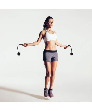 APLUGTEK Jump Rope - Adjustable Weighted Cordless Skipping Rope for Fitness - A-Red - Buy Online on SooperMarket.com