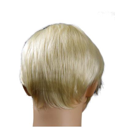 SHIYID Heat Resistant Synthetic Short Wig for Men | Straight Hairstyles Fiber - Best for Style & Comfort - Buy Online on SooperMarket.com