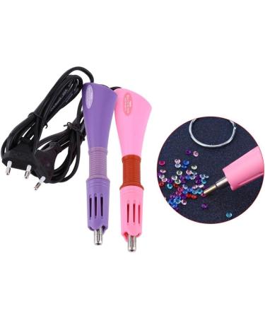 Mag Hotfix Applicator - Rapid Heating Stones Tool for Quick Beautification | 110-240V EU Plug (Purple) - Buy Online on SooperMarket.com