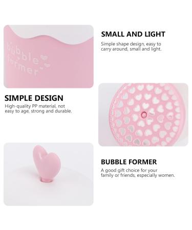MAGICLULU Pink Facial Foam Cup - Portable Whip Bubble Maker for Cute Face Wash - Ideal Travel Facial Tool - Buy Online on SooperMarket.com