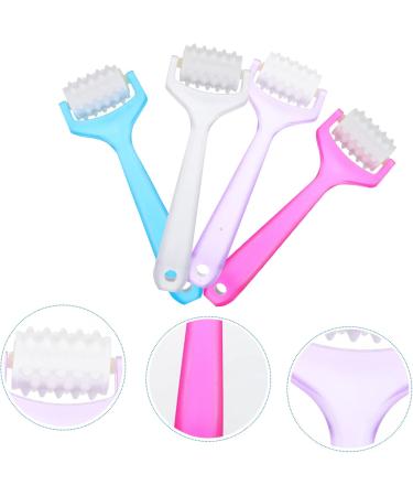 Mikinona 4Pcs beauty massager manual massage tools jade face roller skin care roller tightening tool cosmetic - Buy Online on SooperMarket.com