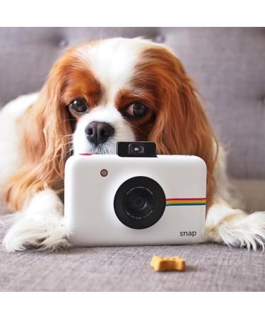 Polaroid Snap Instant Digital Camera with ZINK Zero Ink Printing - White Snow - Buy Online on SooperMarket.com