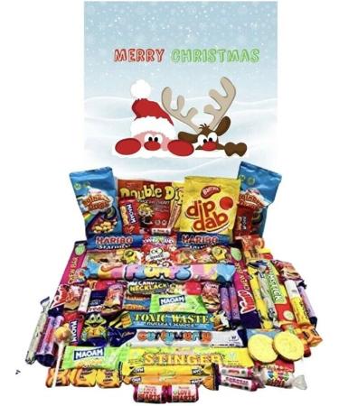 Christmas Reindeer Sweets Selection Box Sweets Pick N Mix The Ultimate Retro Sweet Selection 70s 80s Box Sweet Hamper -Present gift for Christmas - Buy Online on SooperMarket.com