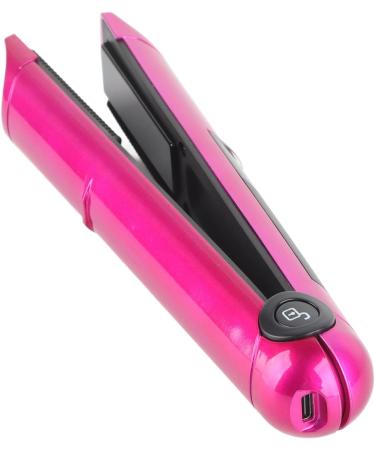 Mini Hair Curler & Straightener - USB Rechargeable Styling Tool for Home Salon | Easy Hair Styling - Buy Online on SooperMarket.com