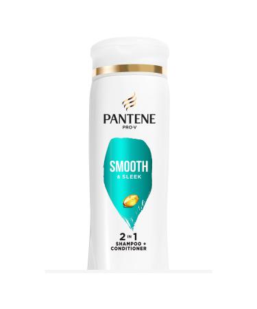 PANTENE PRO-V Smooth & Sleek 2in1 Shampoo and Conditioner 12.0oz/355mL