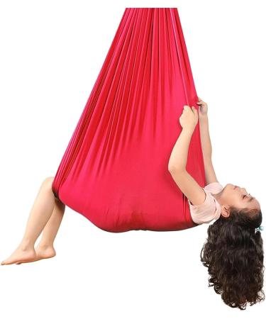 SSIMO Sensory Sock - Red Therapeutic Tool for Autism & ADHD | 150x280cm Tactile Stress Relief Toy - Buy Online on SooperMarket.com