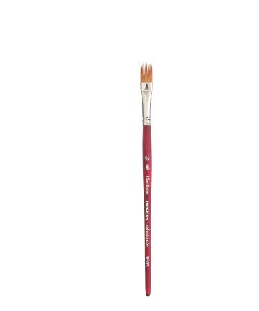 Princeton Velvetouch Artiste  Mixed-Media Brush for Acrylic  Watercolor & Oil  Series 3950 Filbert Grainer Luxury Synthetic  Size 3/8