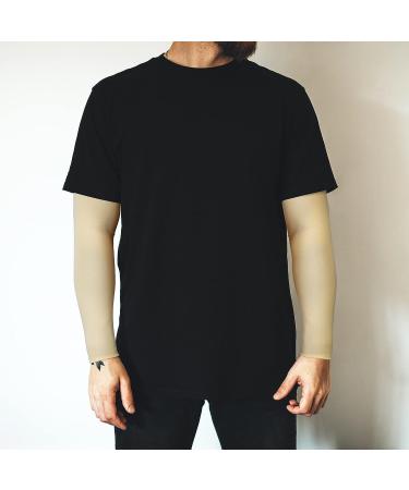 12 Piece Men's Tattoo Cover Sleeve UV Sun Protection Arm Sleeves - Nude Color - Buy Online on SooperMarket.com