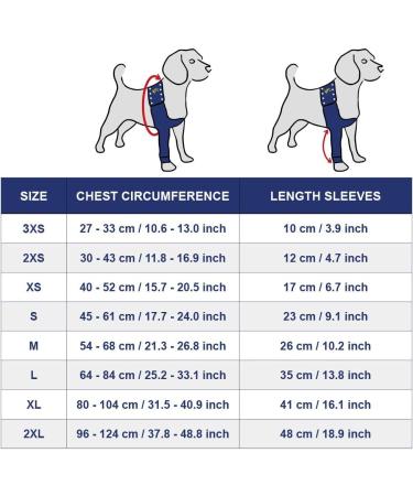 MPS Medical Pet Shirt - TAZ Single Front Leg Sleeve for Dog Small Blue Small - Buy Online on SooperMarket.com