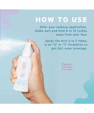 Flower Beauty Seal The Deal Setting Spray - Hydrating & Flawless Finish | 3.4fl oz - Cruelty-Free - Buy Online on SooperMarket.com
